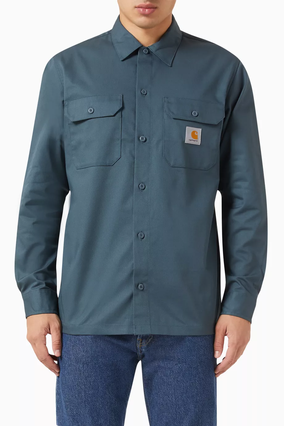 Buy Carhartt WIP Neutral Master Long sleeve Shirt for Men in UAE Ounass