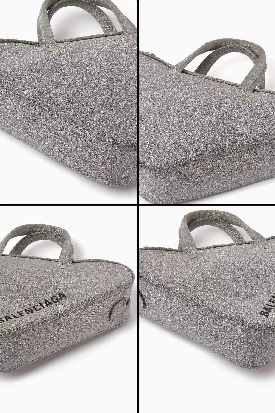 Balenciaga glitter triangle bag outlet
