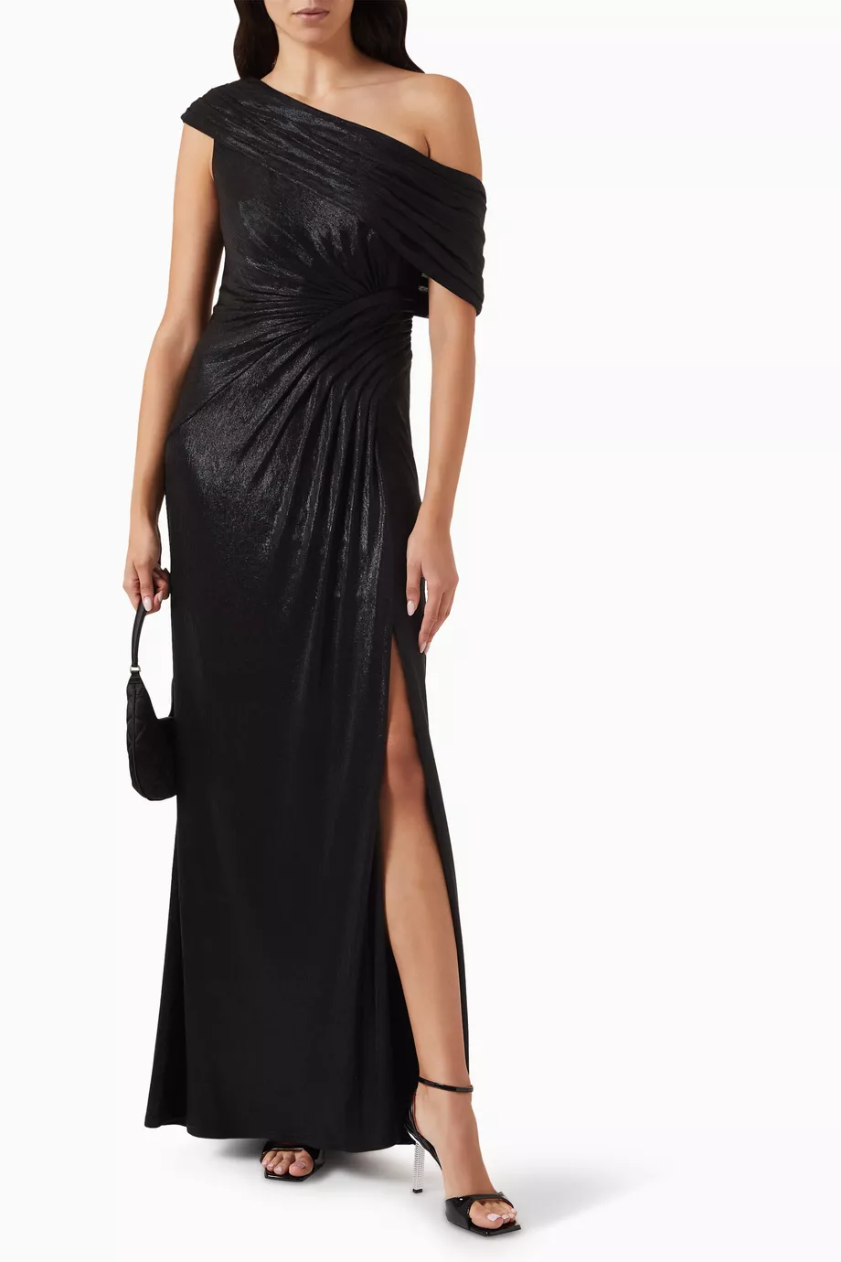 One shoulder gown dresses store