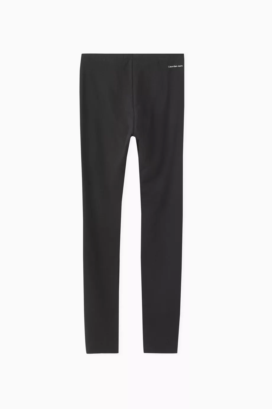 Buy Calvin Klein Black Logo Leggings in Cotton for Girls in UAE
