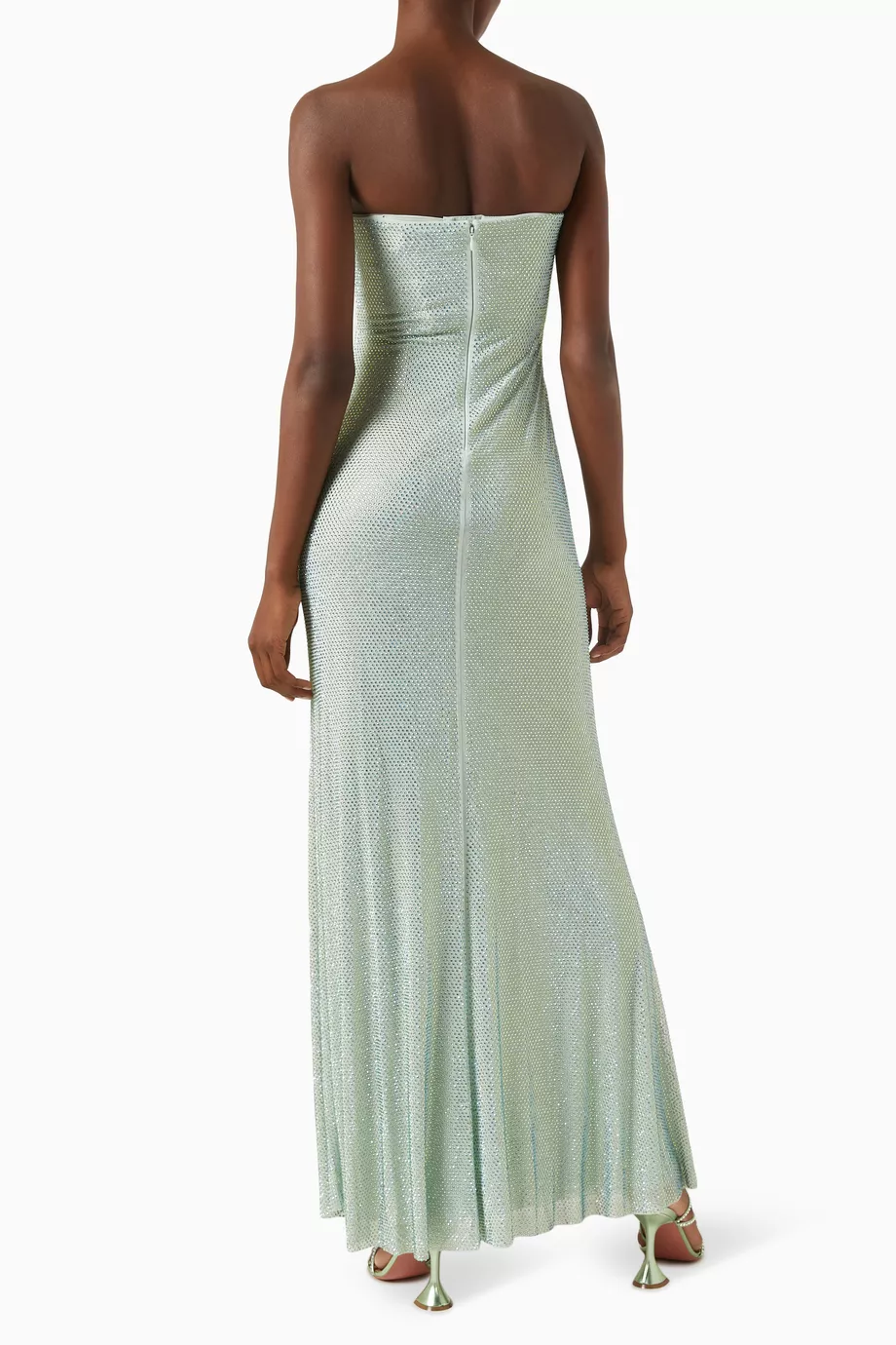 Strapless dress long deals