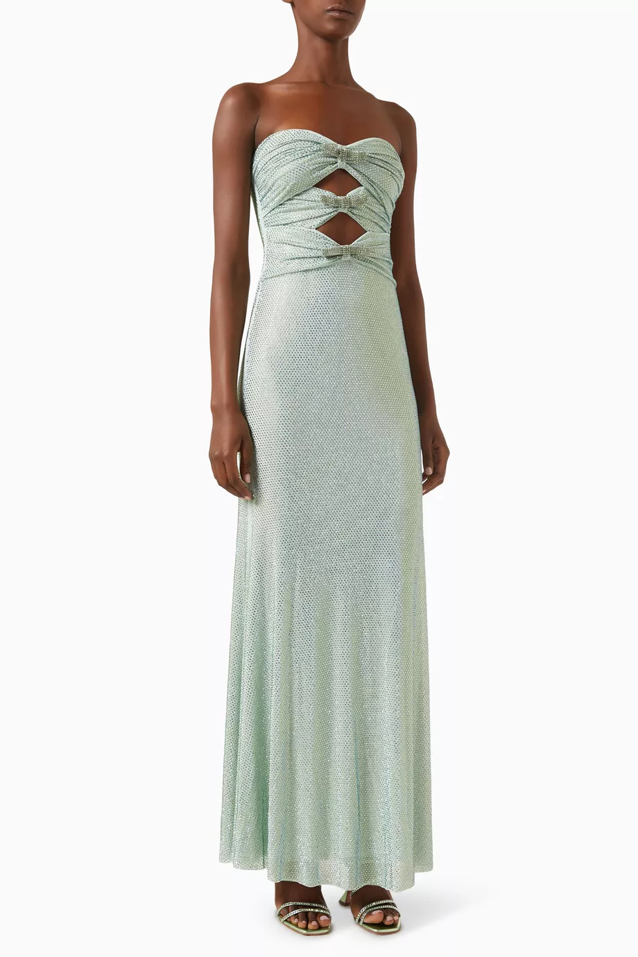 Strapless outlet maxi dress