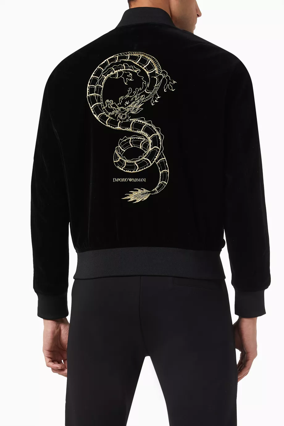 Armani bomber jacket store