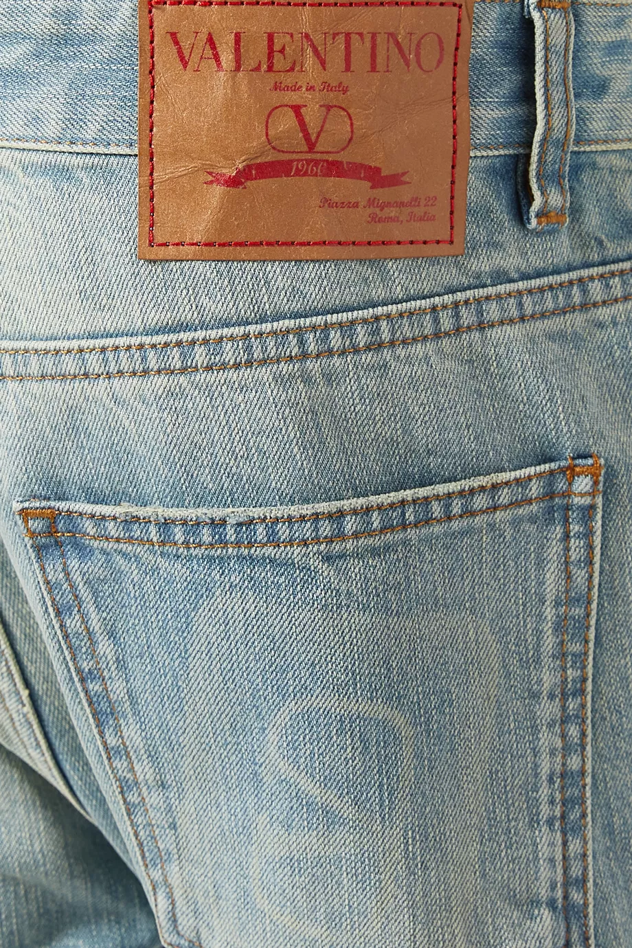 Mens valentino jeans discount