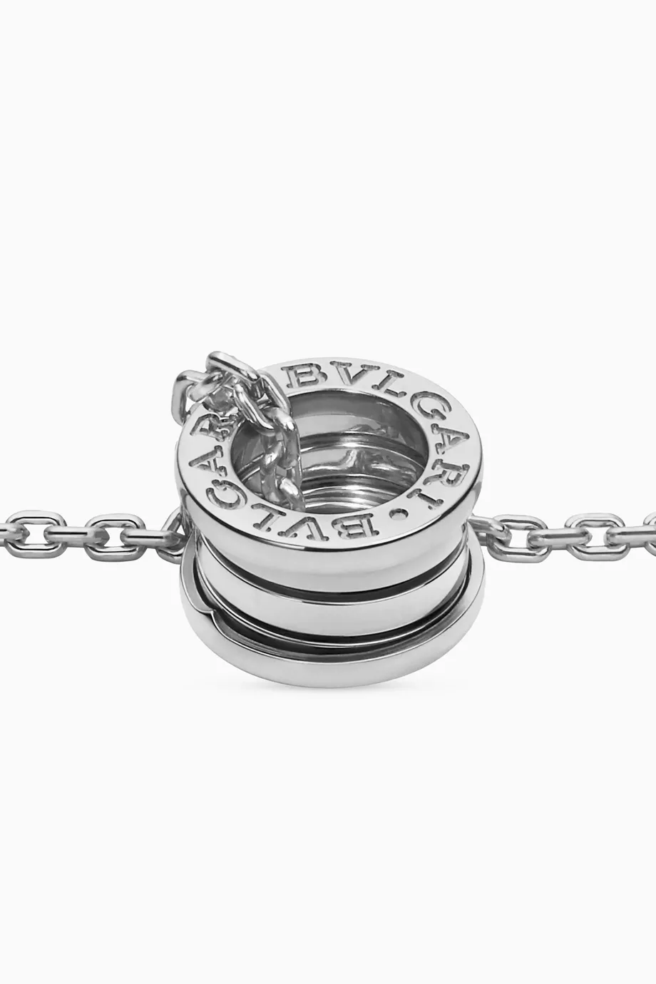 Bvlgari sterling deals silver necklace