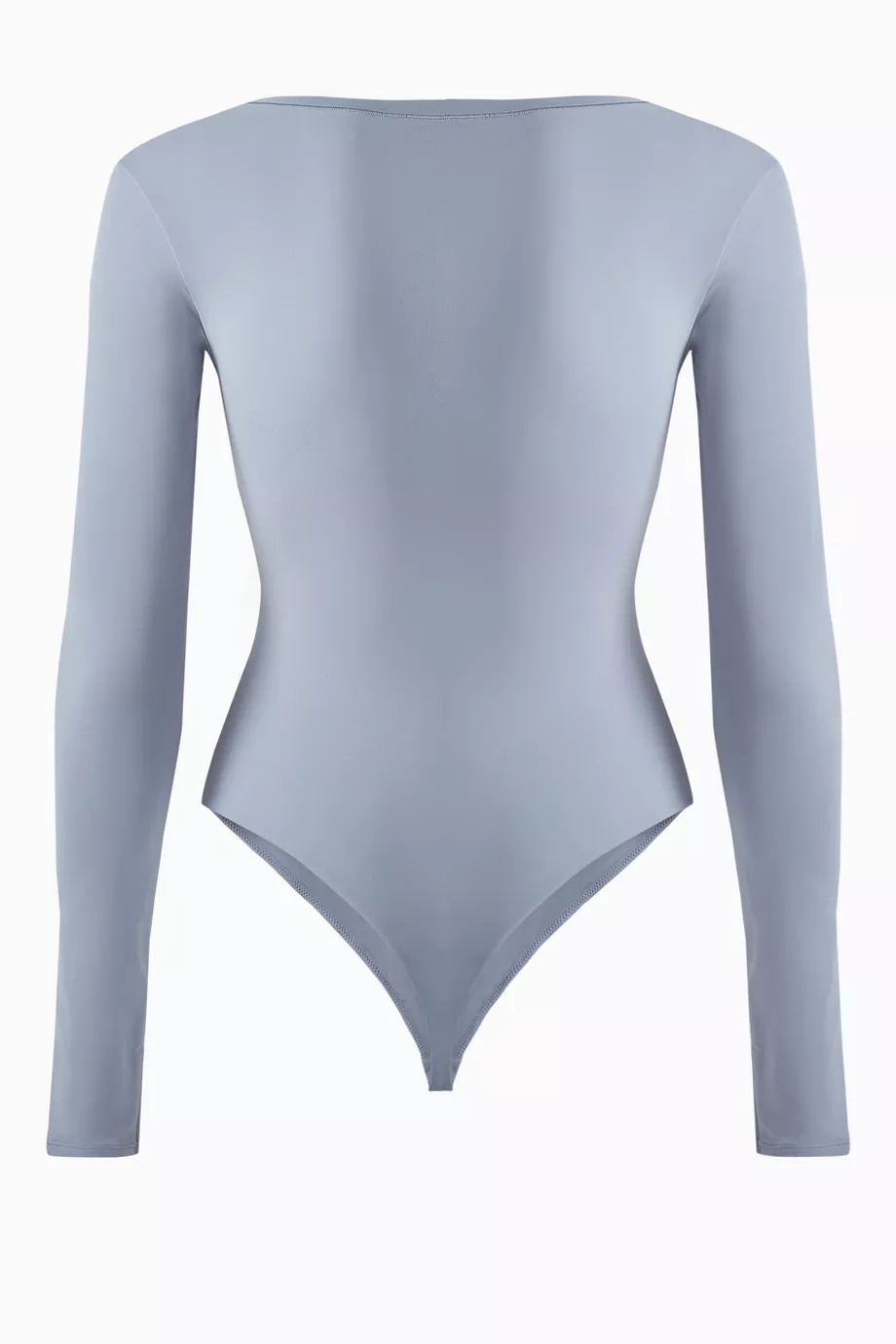 Buy SKIMS Pink Long Sleeve Scoop Bodysuit for Women in UAE