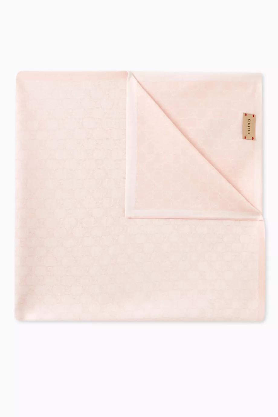 Buy Gucci Pink GG Blanket in Wool for Baby Girls in UAE Ounass