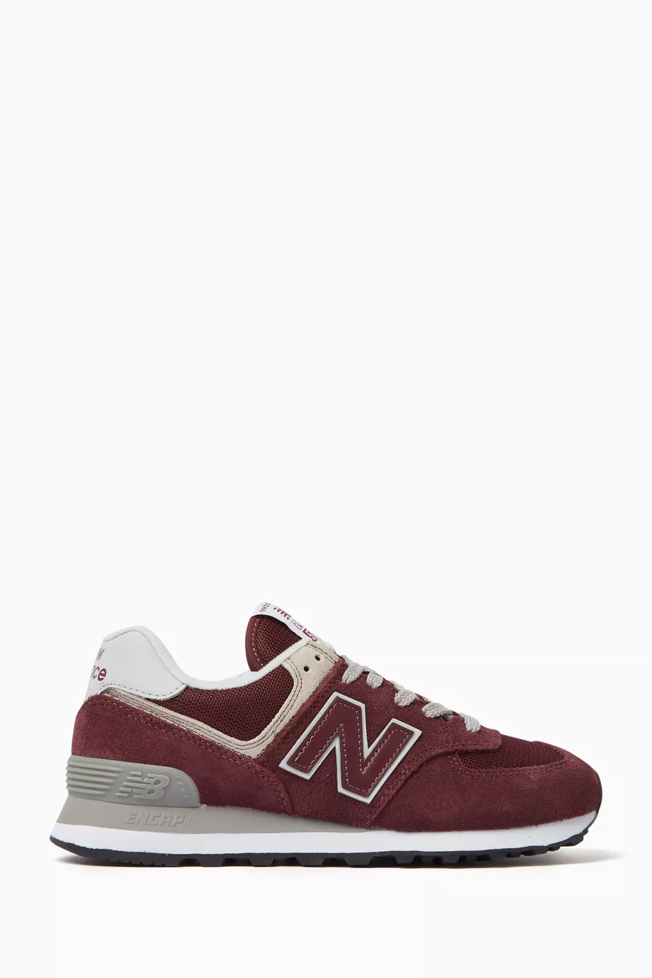 New balance wl574 burgundy sales