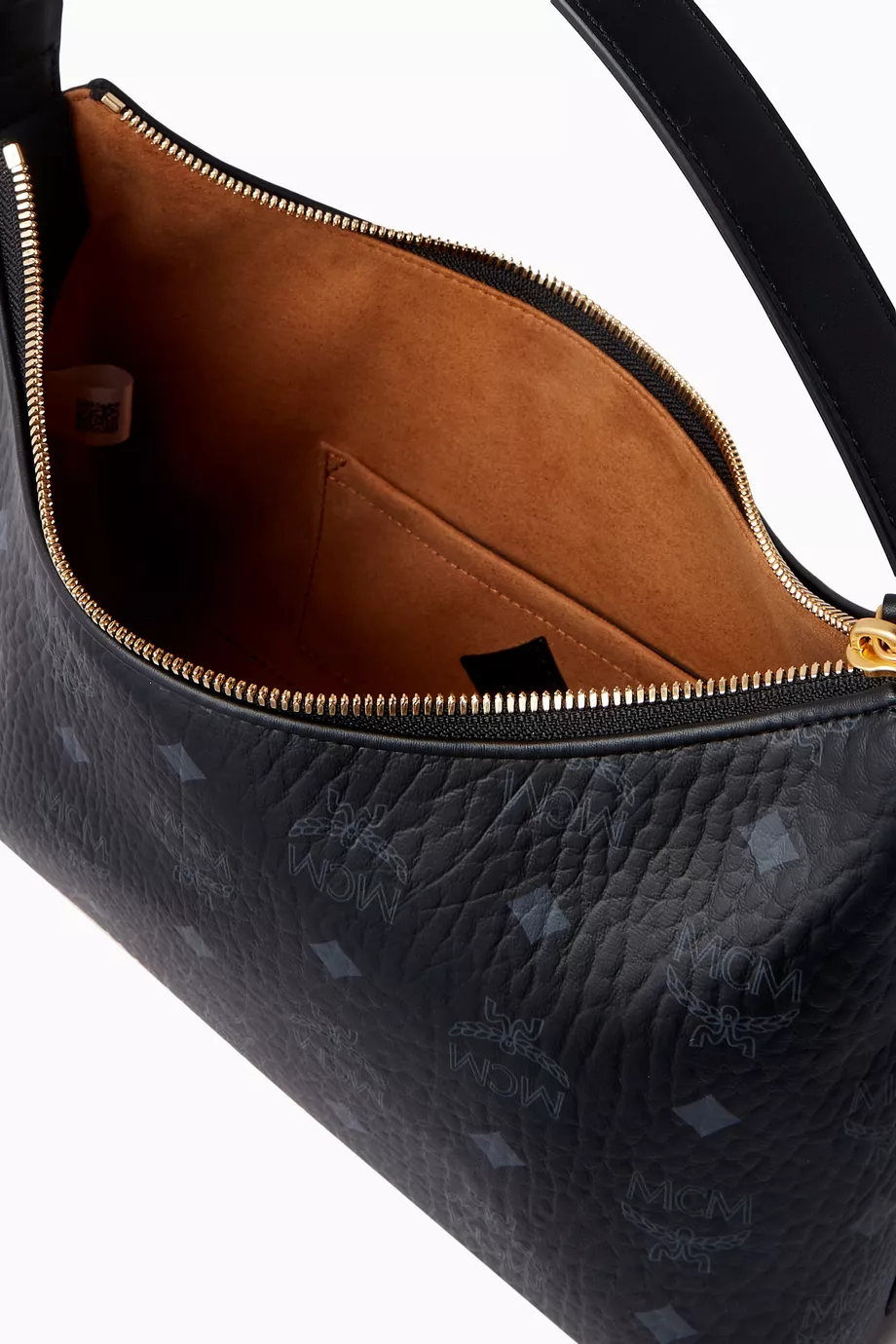Mcm klara hobo medium black discount