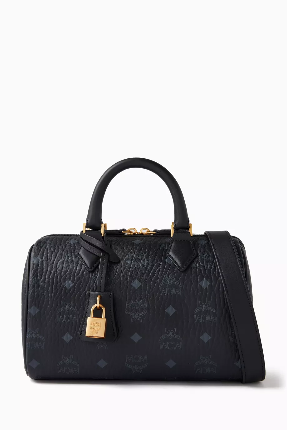 Black mcm deals wristlet