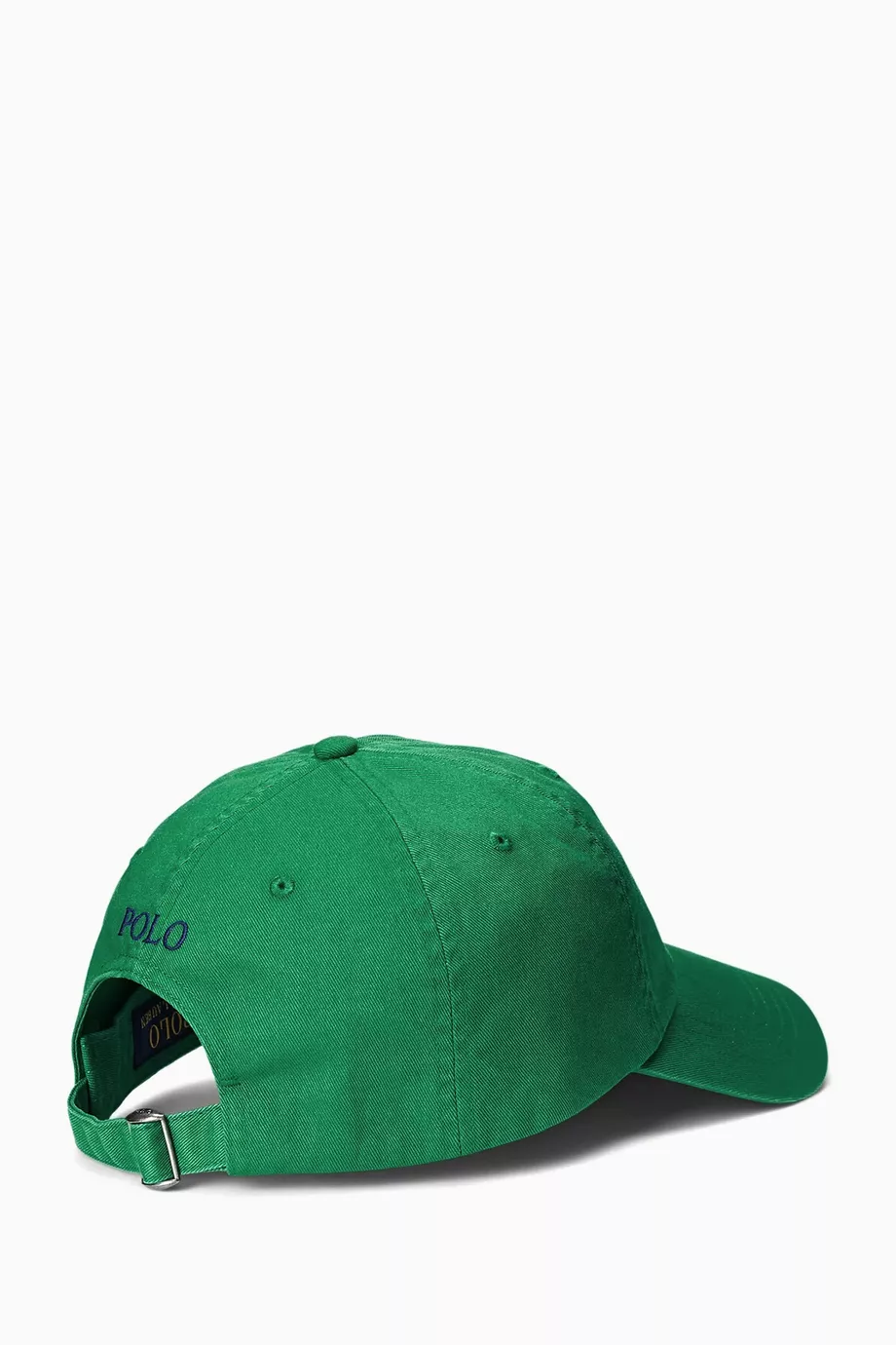 Buy Polo Ralph Lauren Green Classic Logo Baseball Cap in Cotton Twill for Men in UAE Ounass