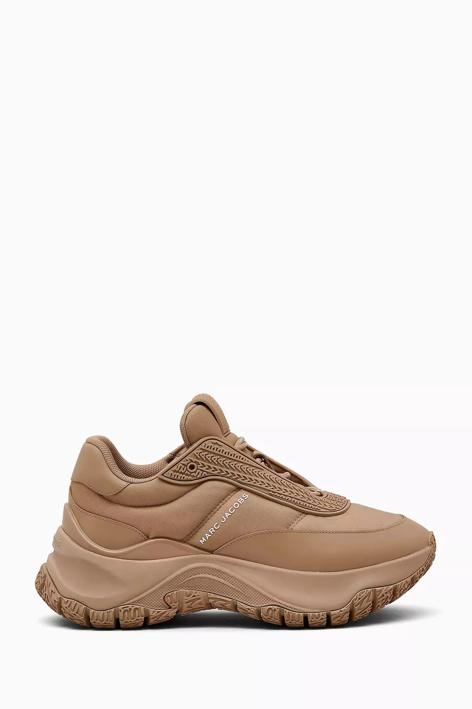 Buy Marc Jacobs Brown The DTM Lazy Low top Sneakers in Nylon