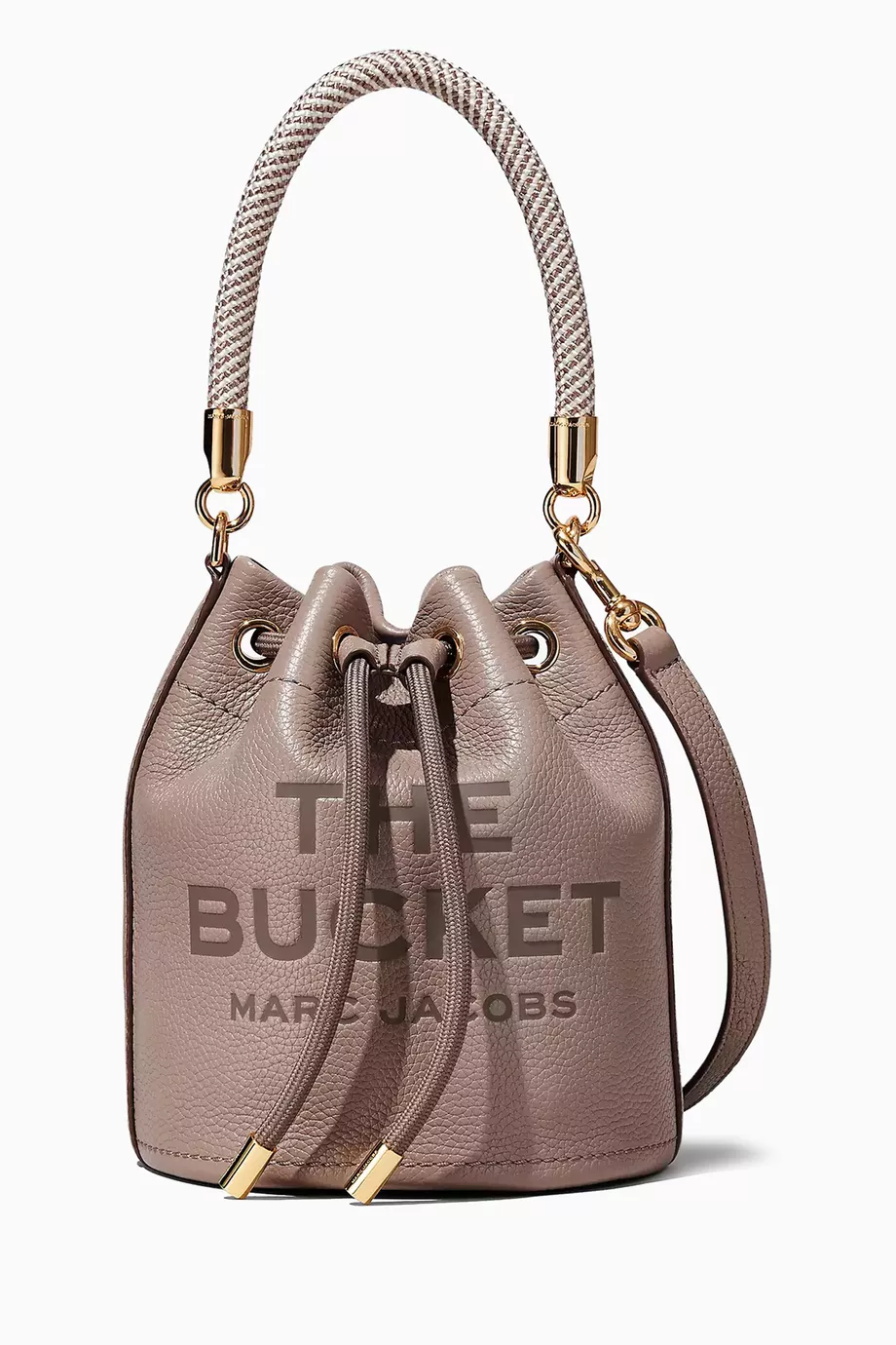 Buy Marc Jacobs Grey The Bucket Bag in Leather for Women in UAE