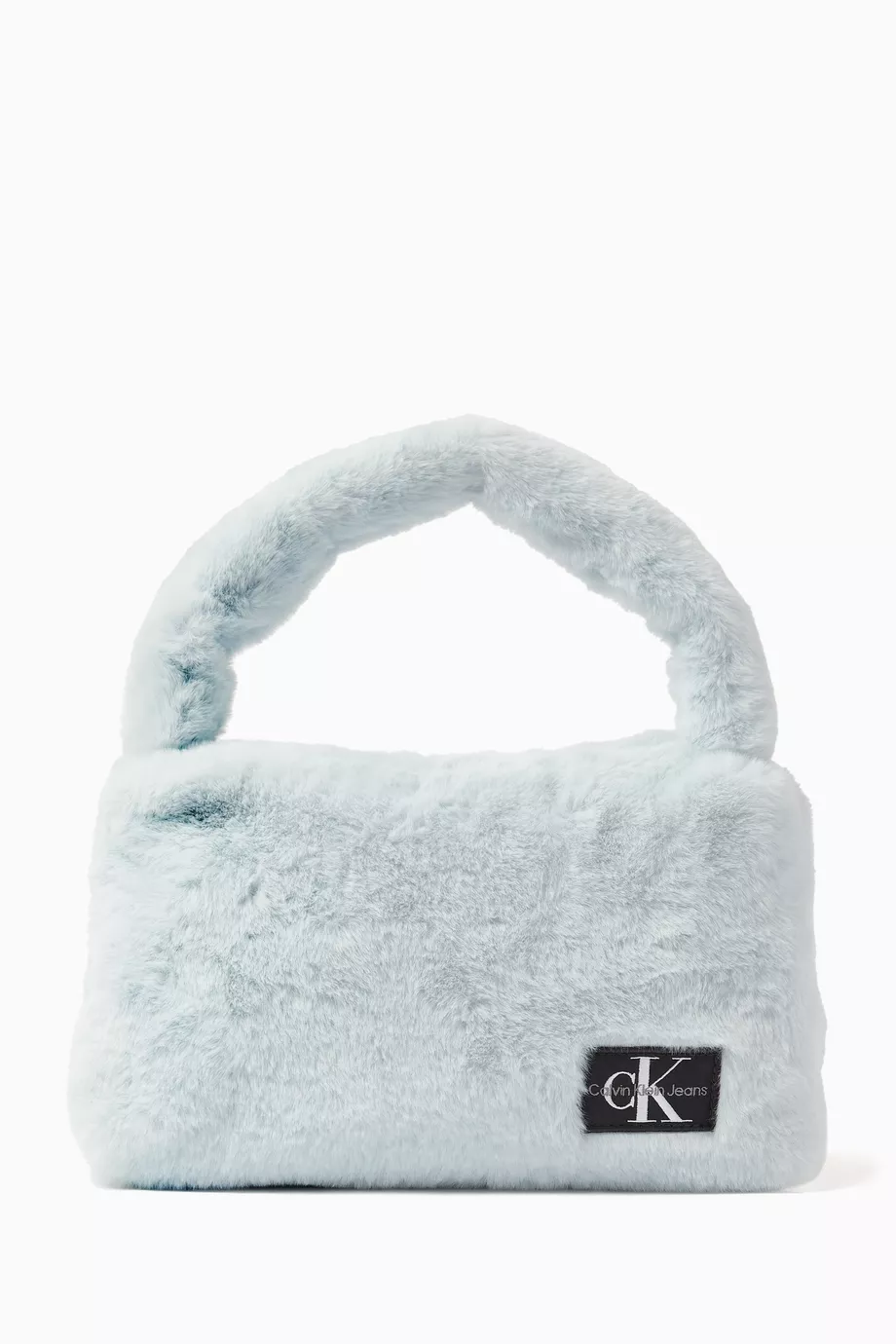 Calvin klein faux fur clearance