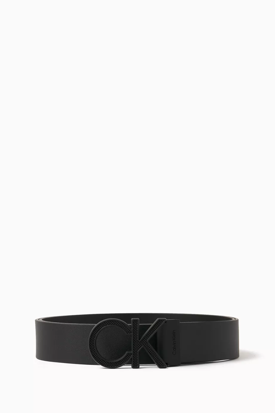 Calvin klein black belt sales