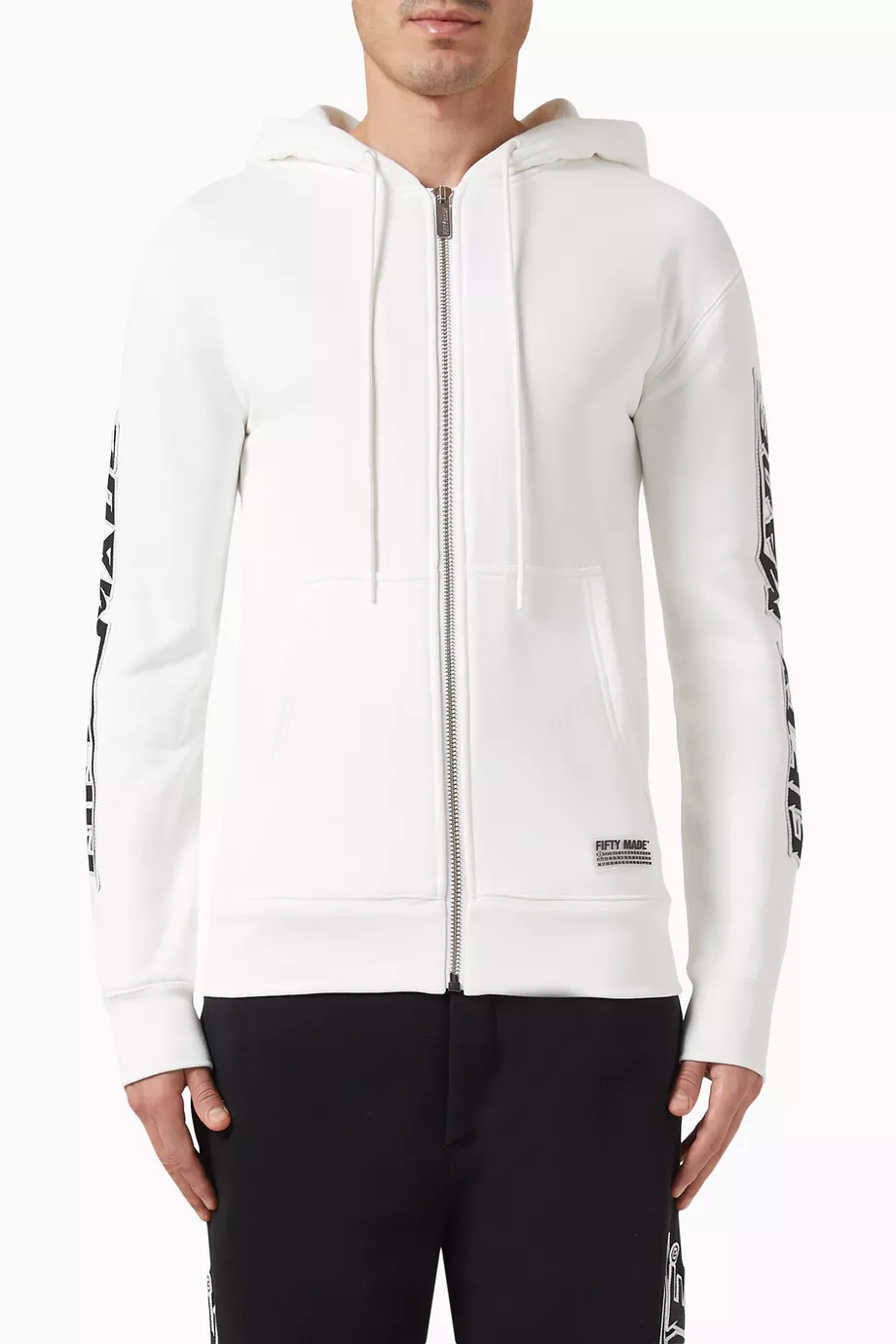 Off white zipper clearance hoodie