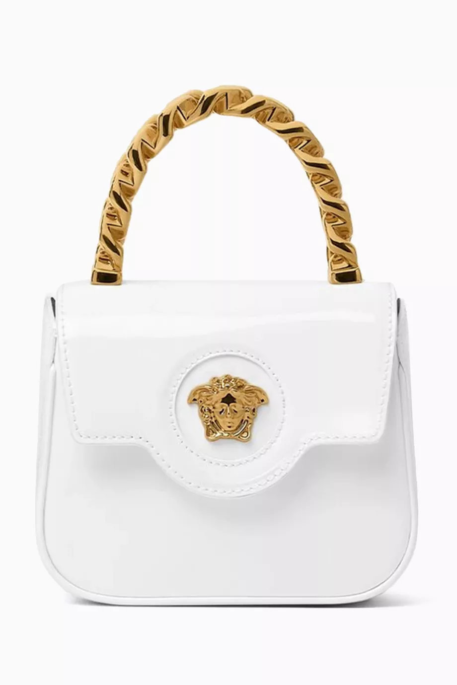 Versace white bag sale