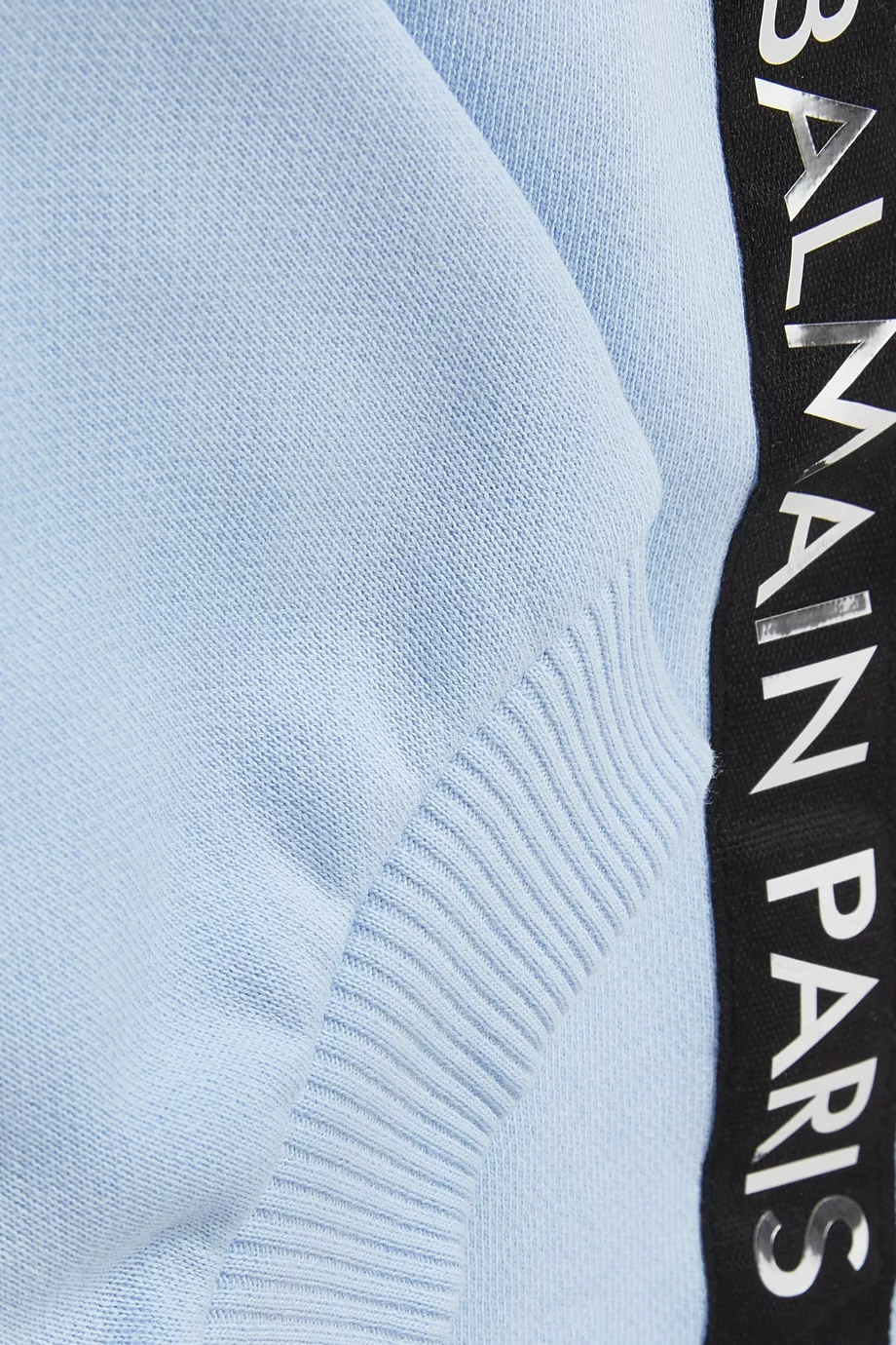 Balmain blue sweatshirt shop