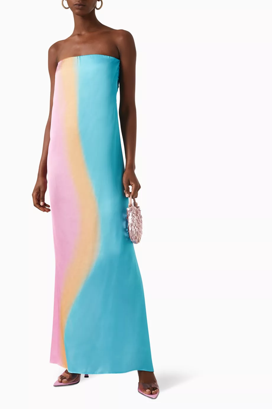 Strapless store long dress