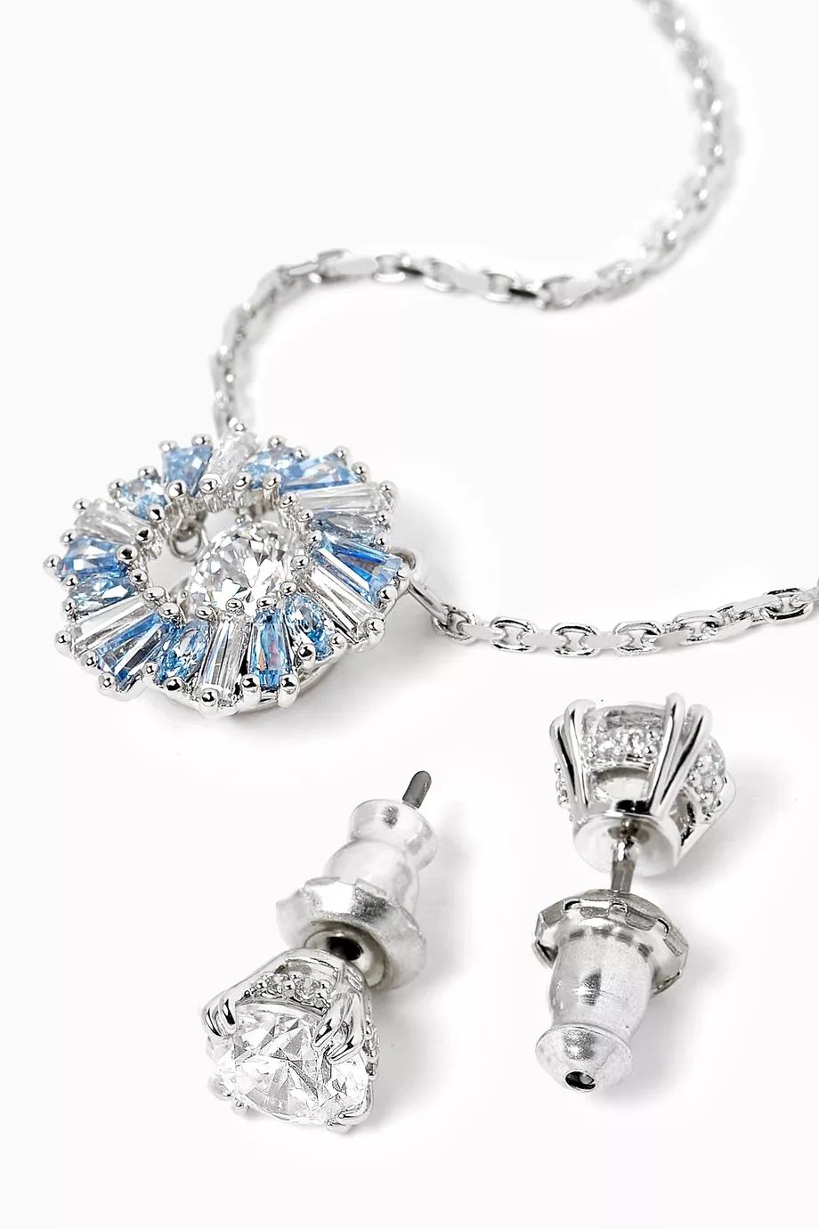 Swarovski stud earrings set store