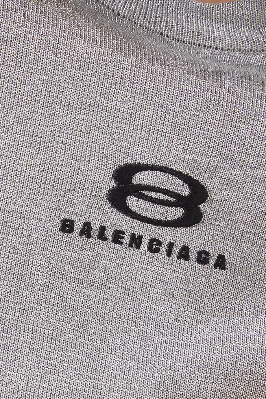 Buy Balenciaga Silver Unity Sports Icon Mini Dress in Metallic