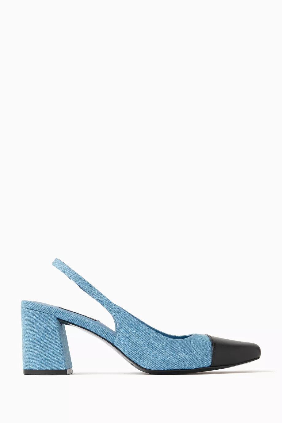 Pale blue slingback shoes clearance