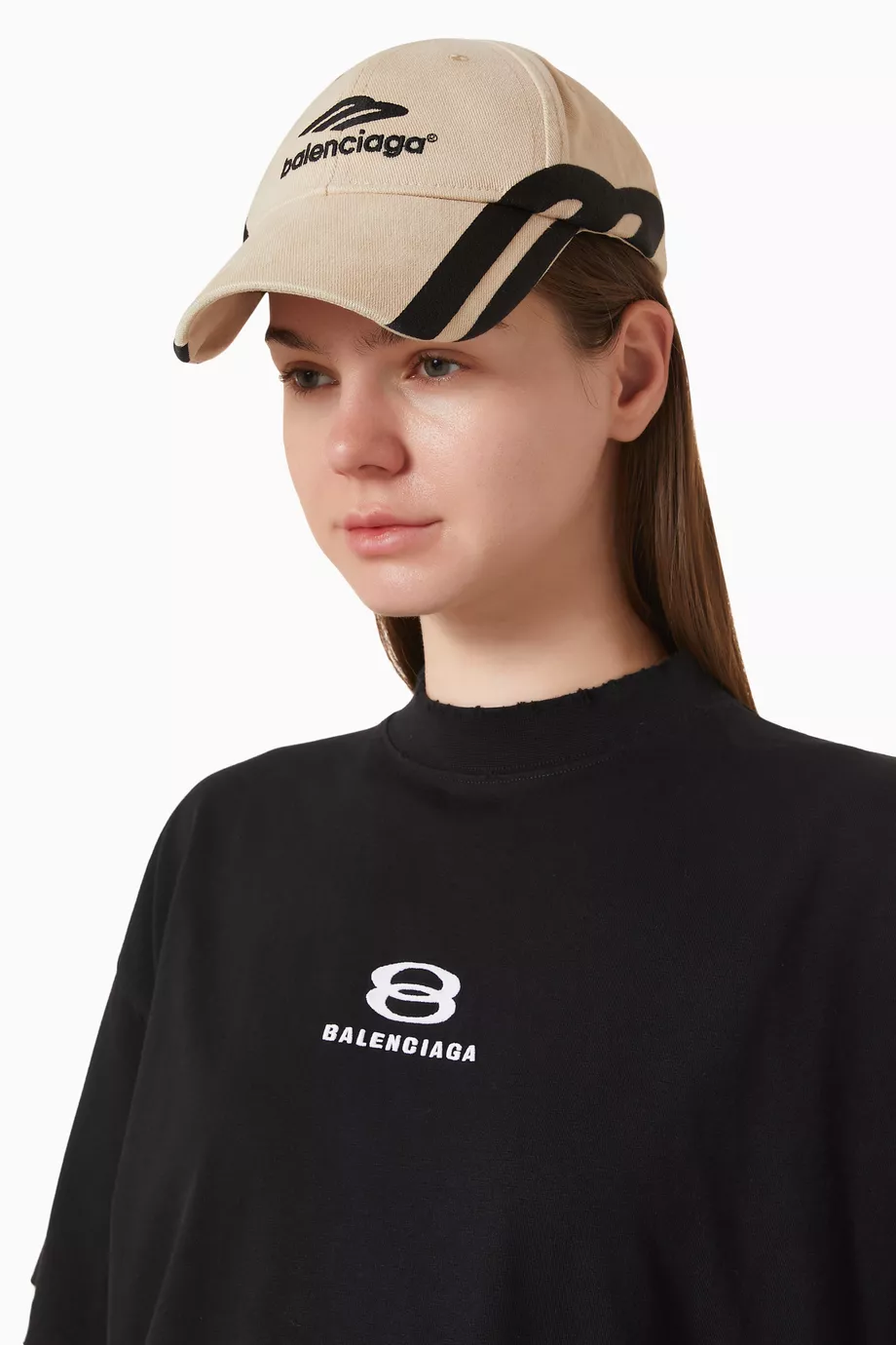 Balenciaga cap on head deals