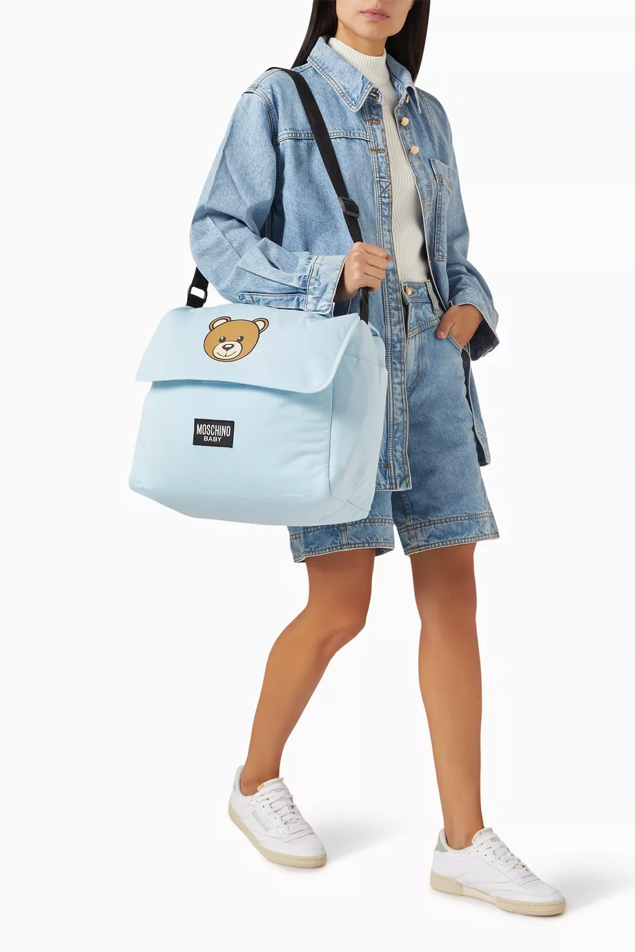 Moschino teddy sales changing bag
