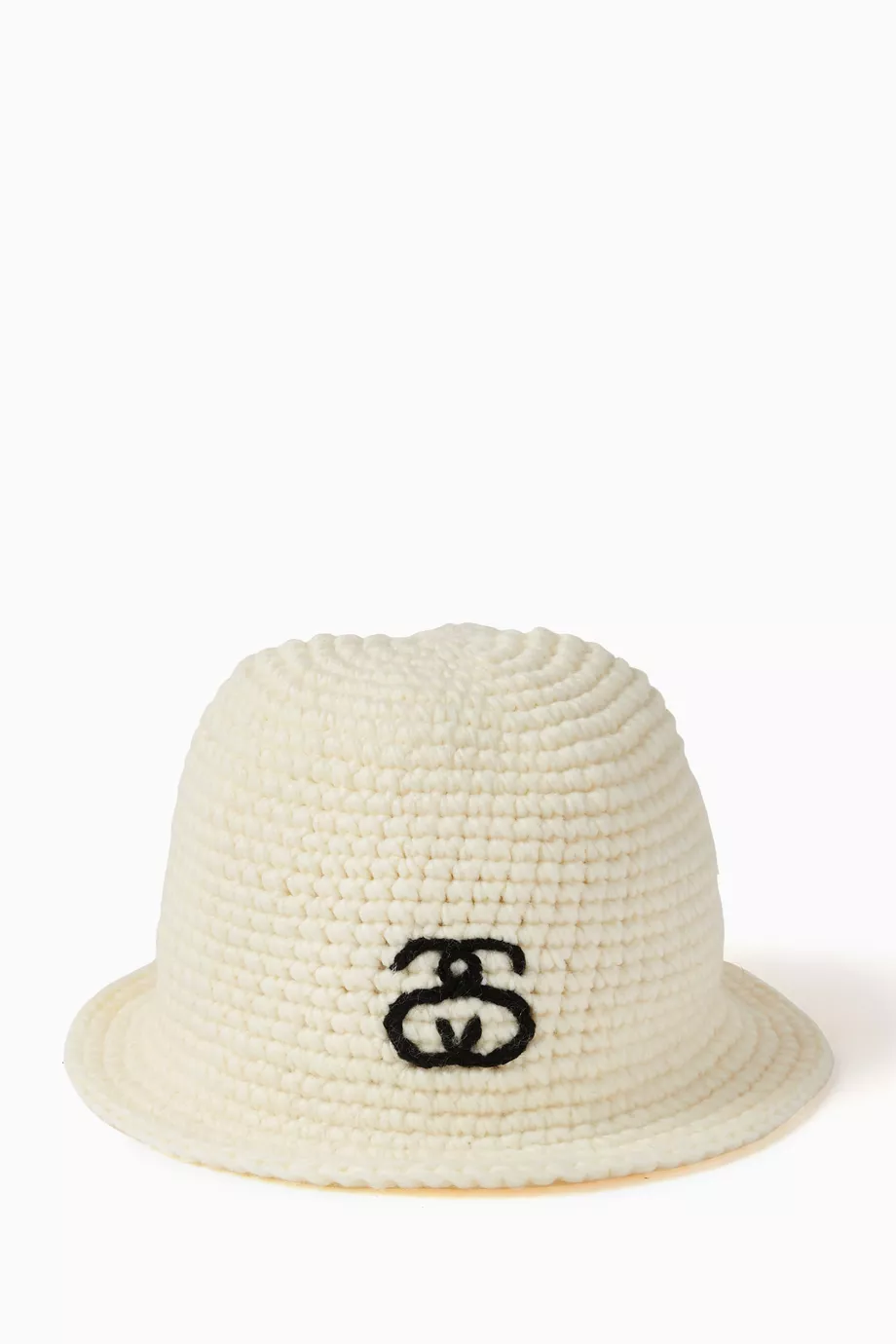 Buy Stüssy Neutral SS Link Knit Bucket Hat in Acrylic Online for 