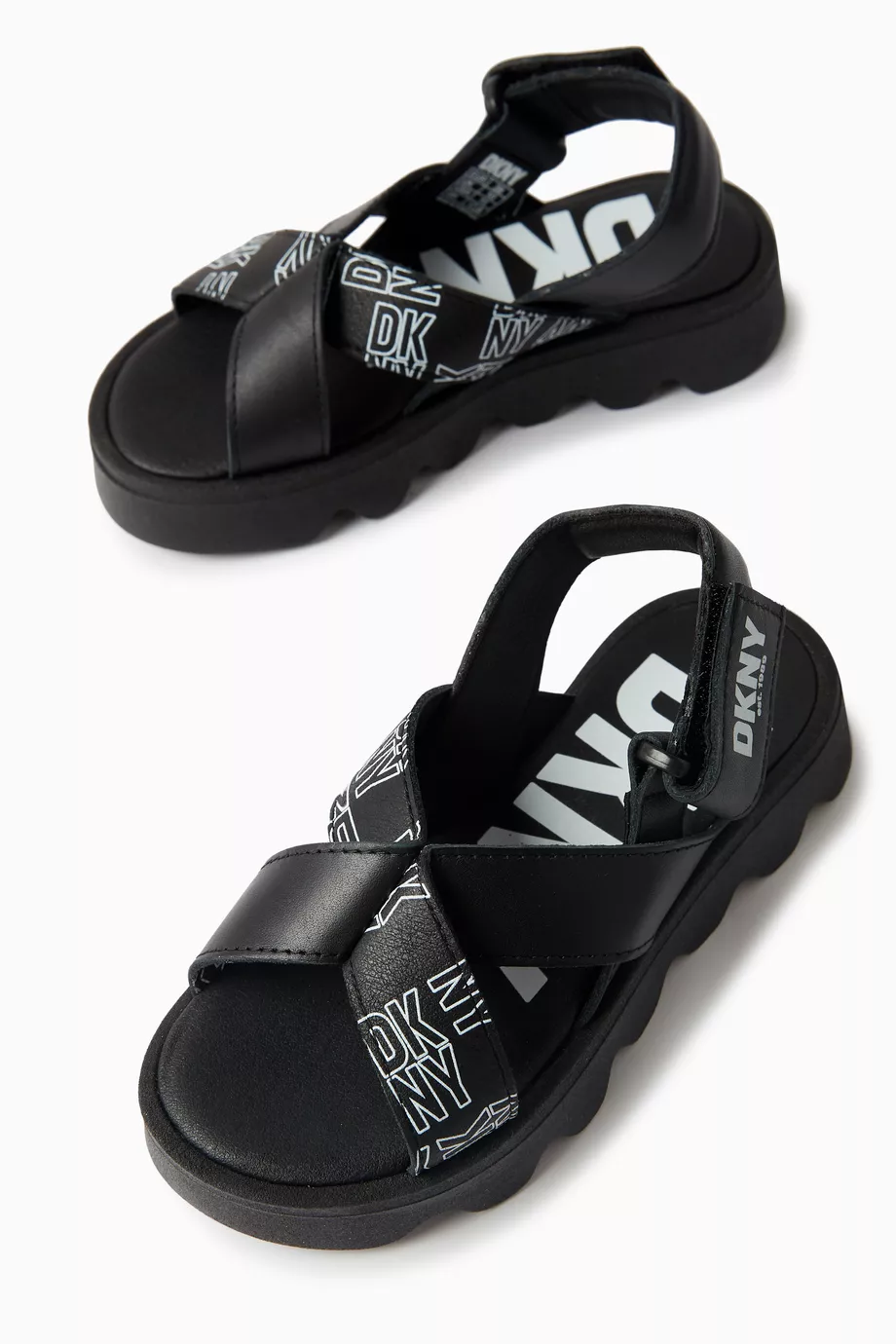 Dkny cheap black slides