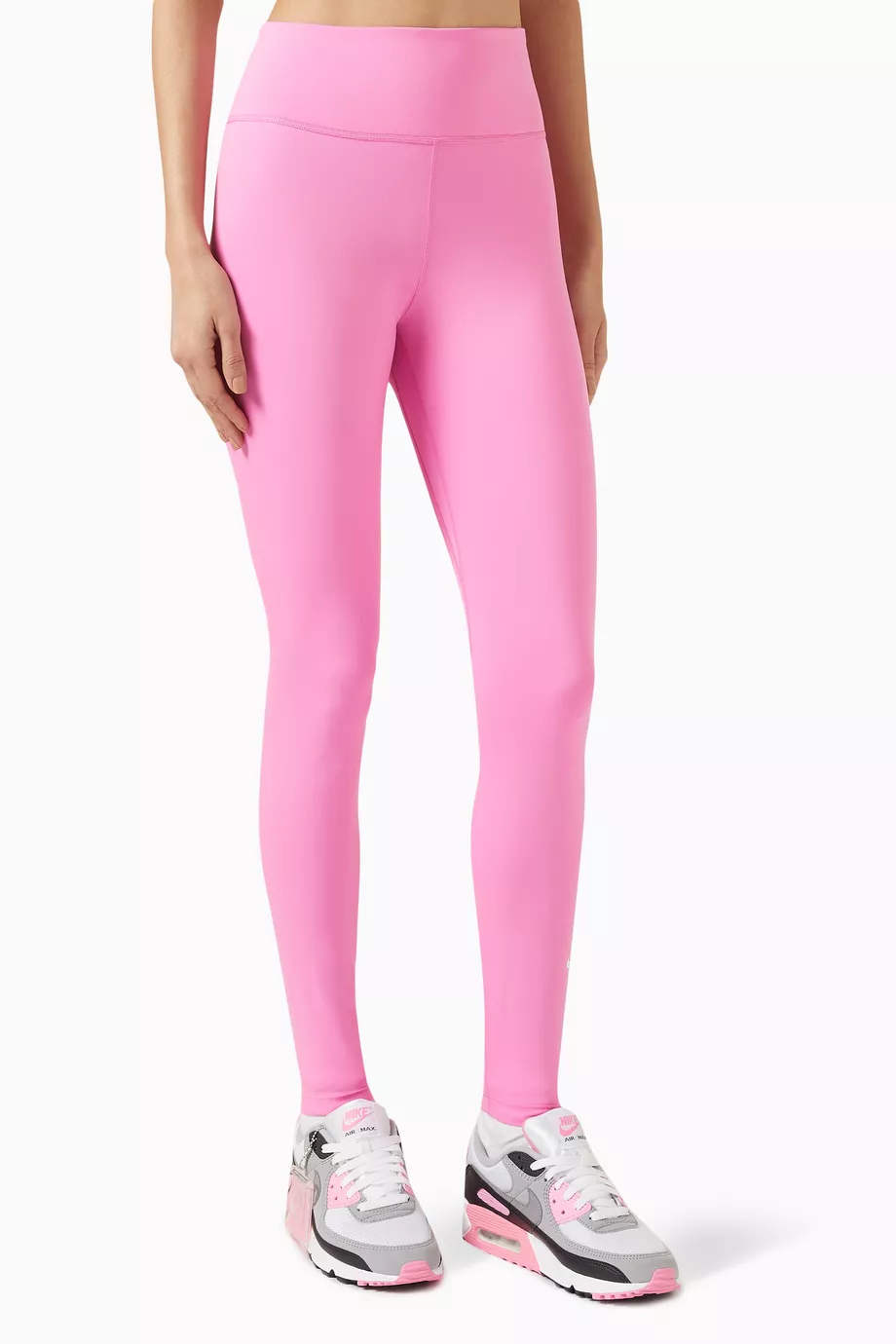 Pink nike leggins shop