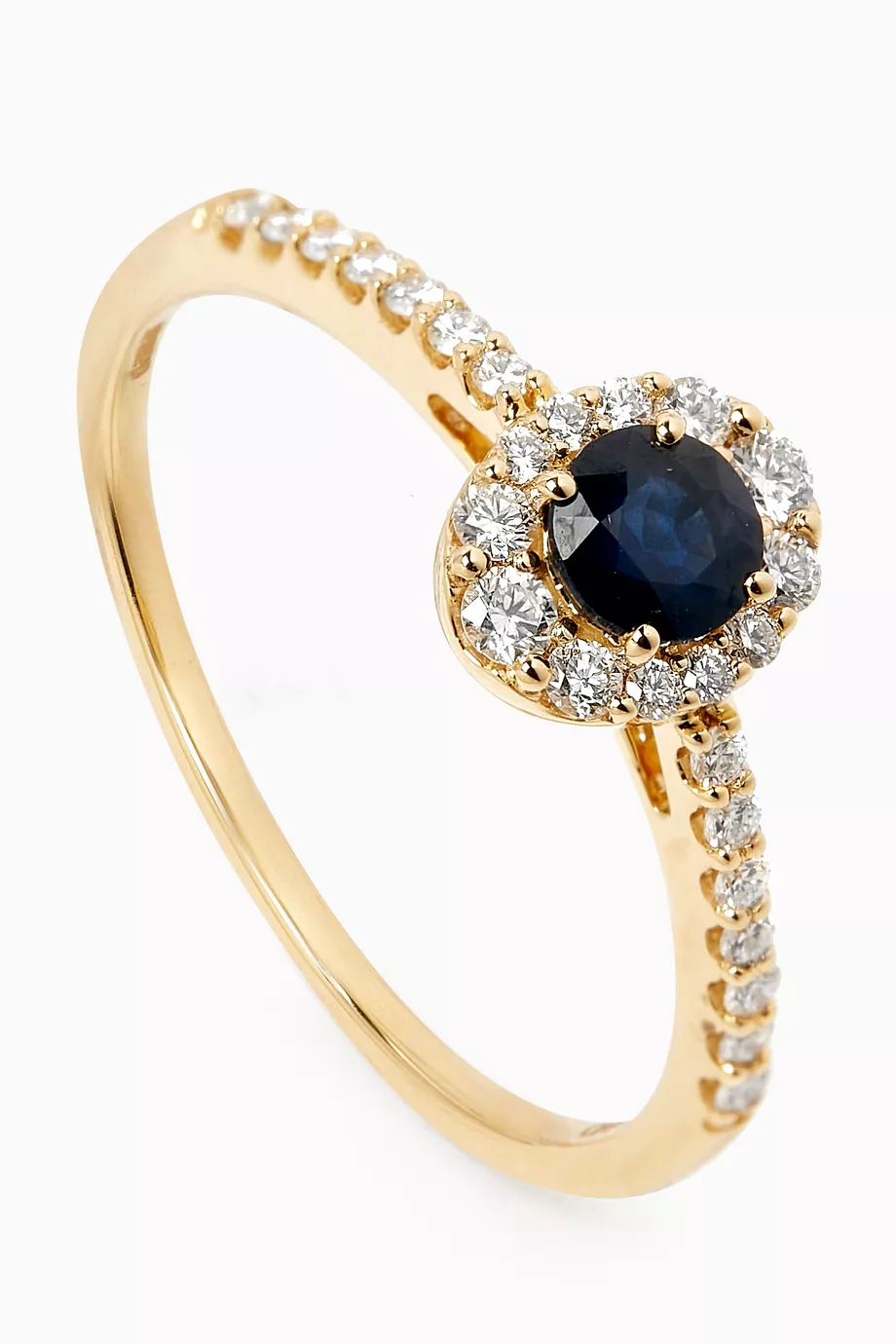 Yellow gold shop sapphire ring
