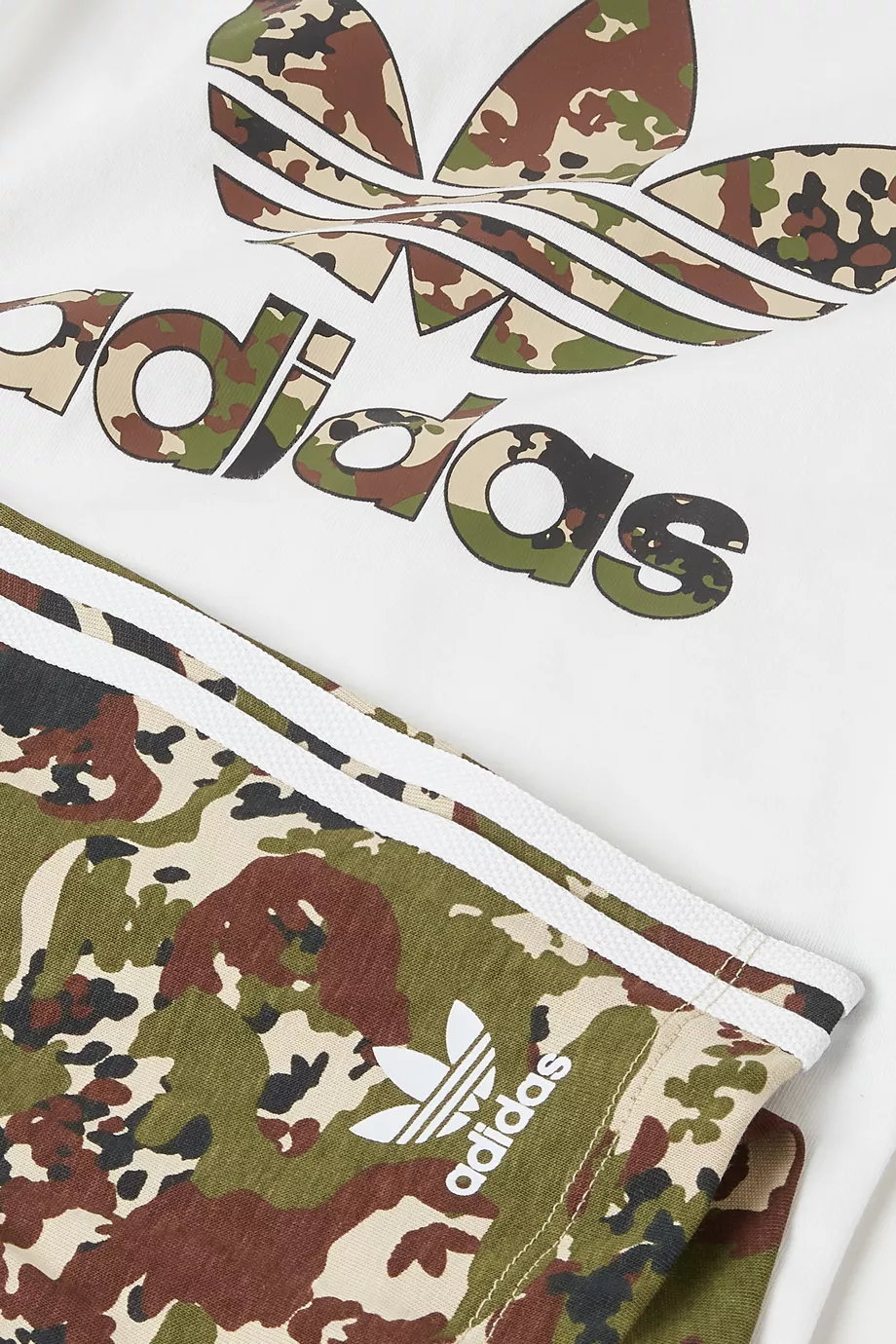 Camo adidas sales logo