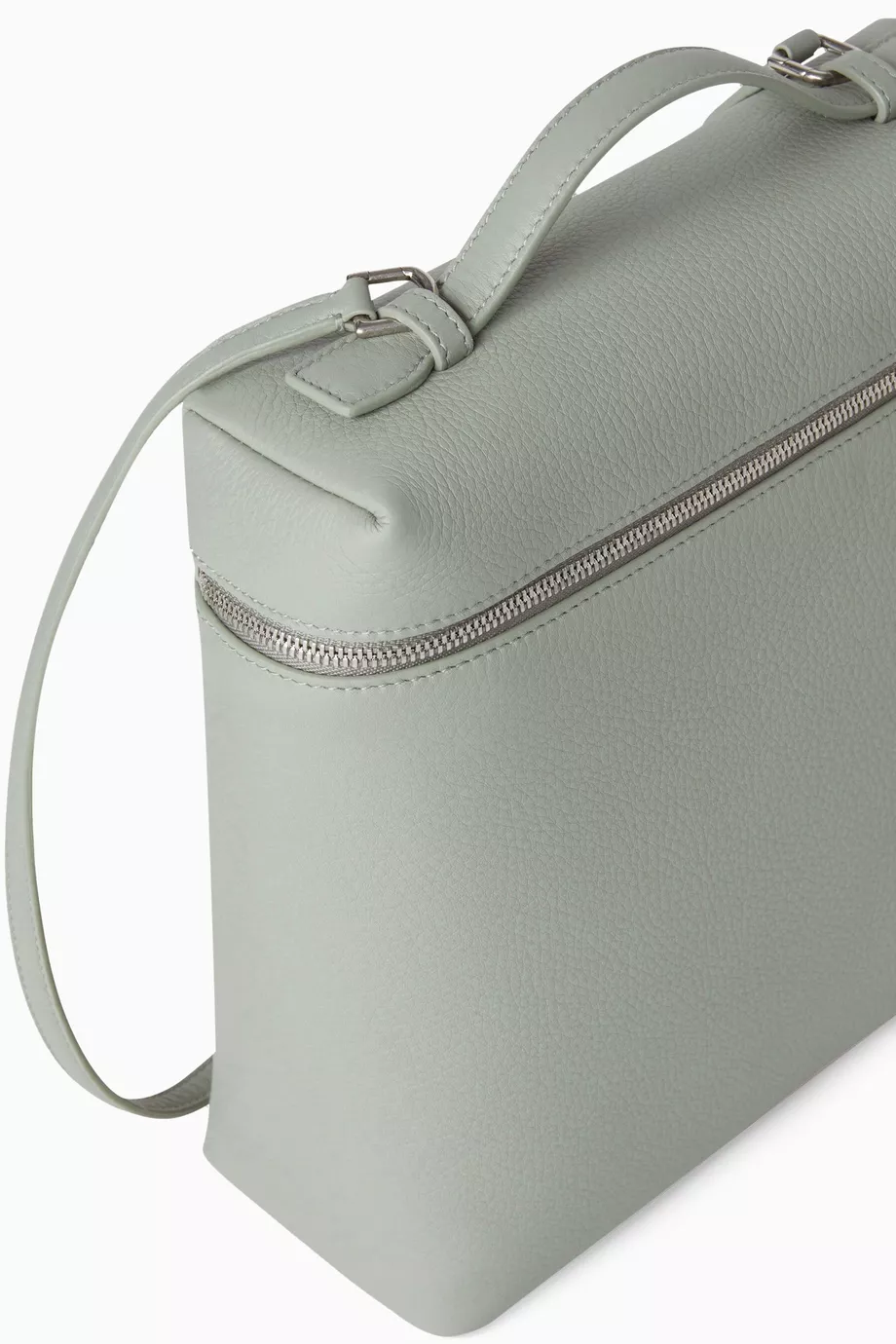 Paloya soft leather backpack top