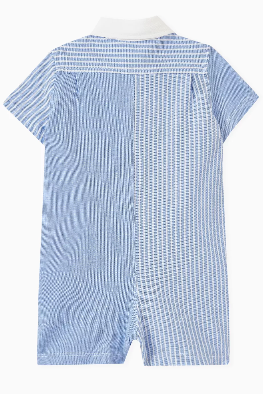 Boys blue hot sale romper