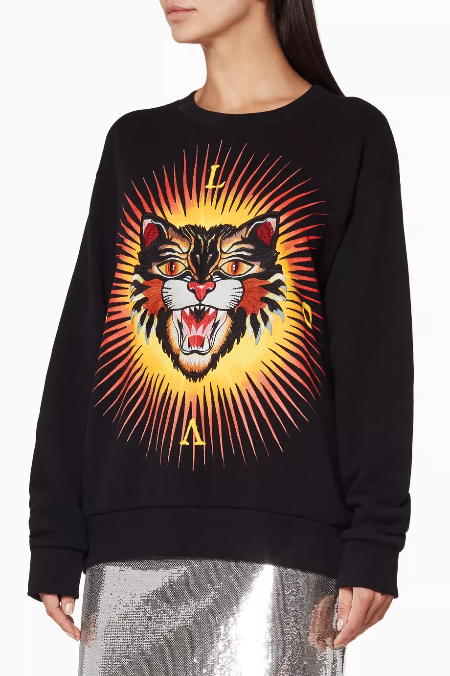 Gucci tiger sweater women's top
