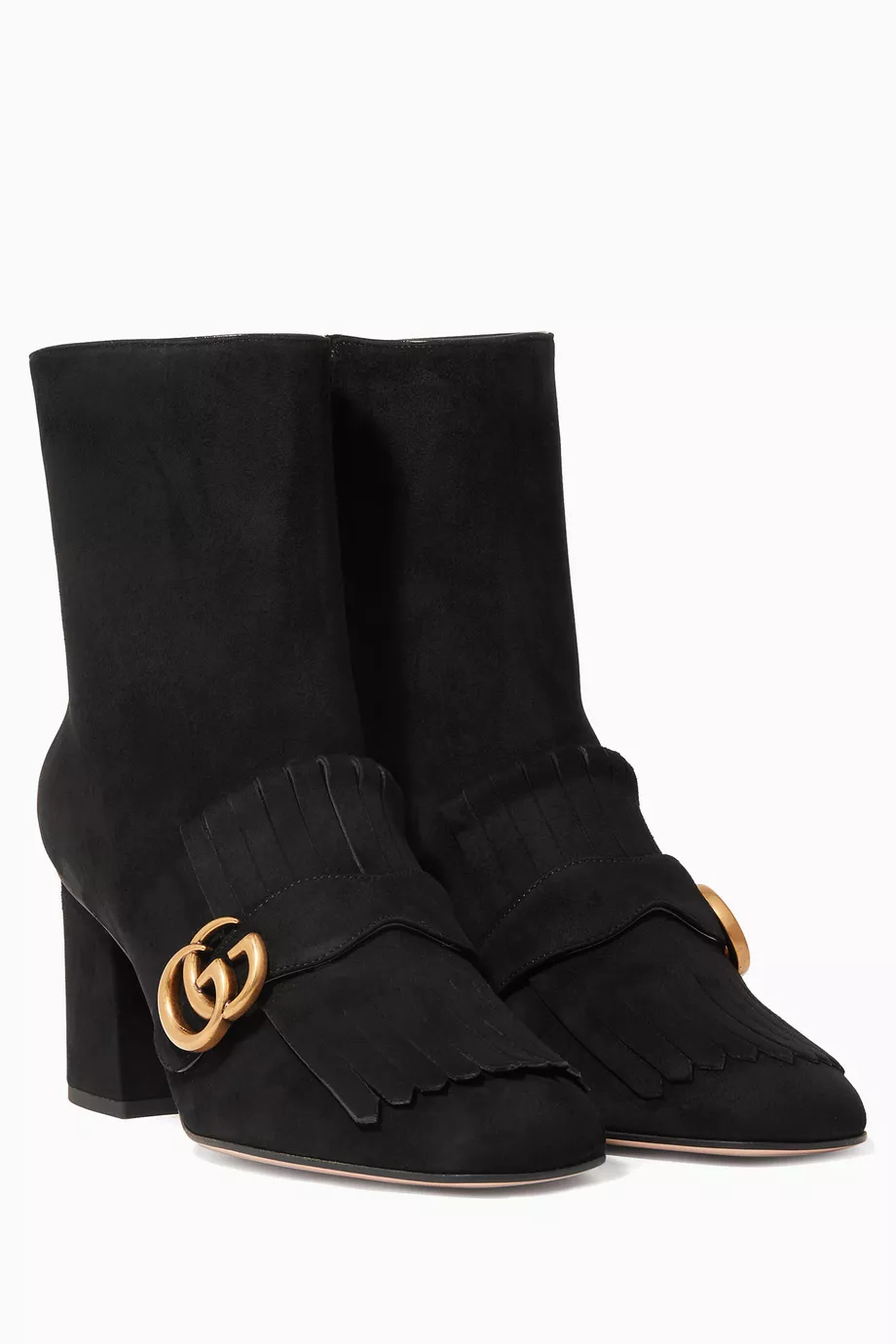 Gucci marmont suede boots clearance