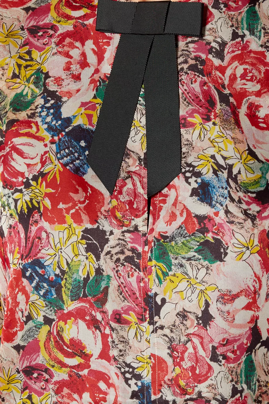 Buy Ganni Multicolour Floral Printed Seneca Mini Dress For Women Online Ounass UAE