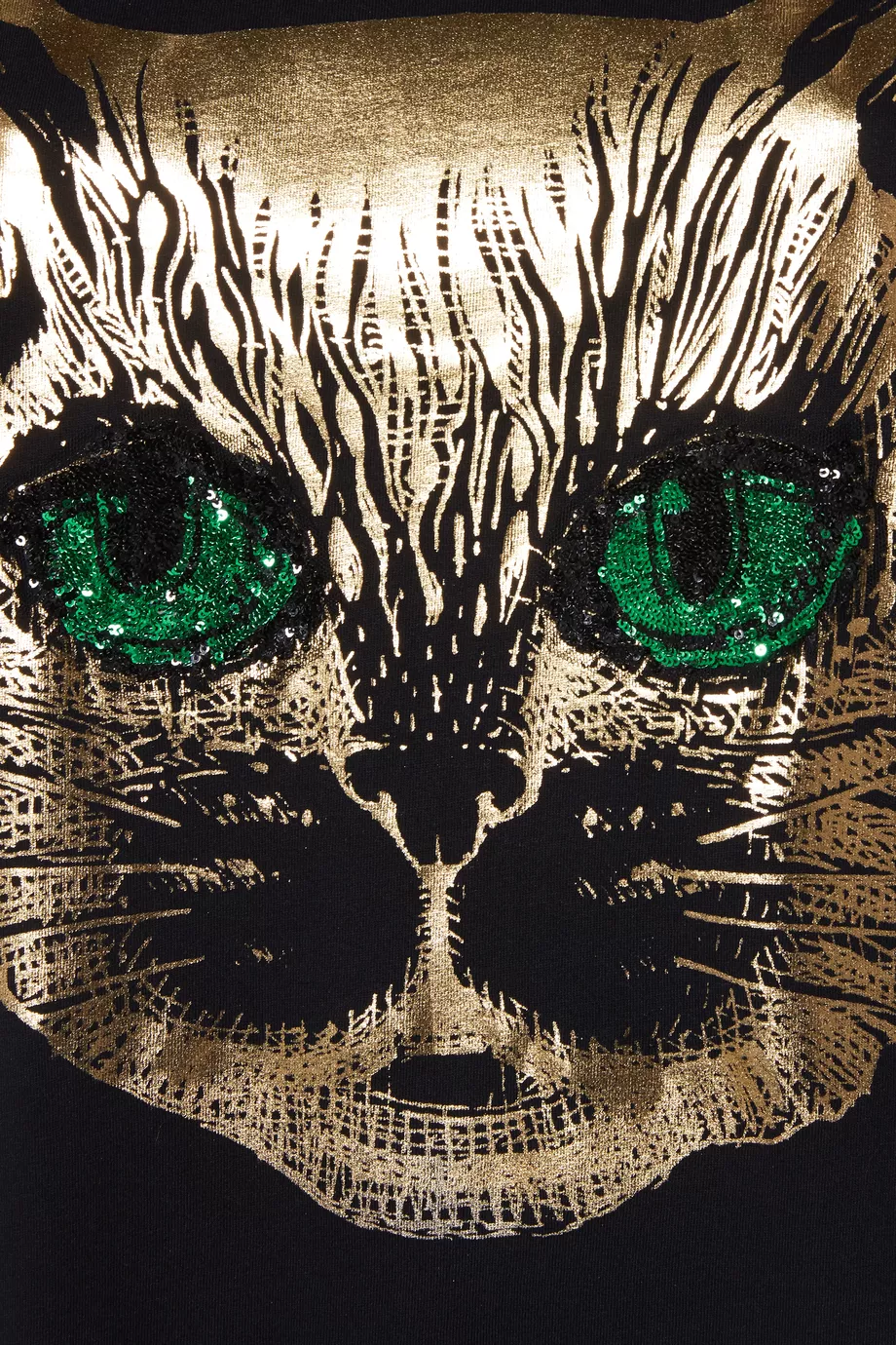 Gucci t shirt cat logo deals