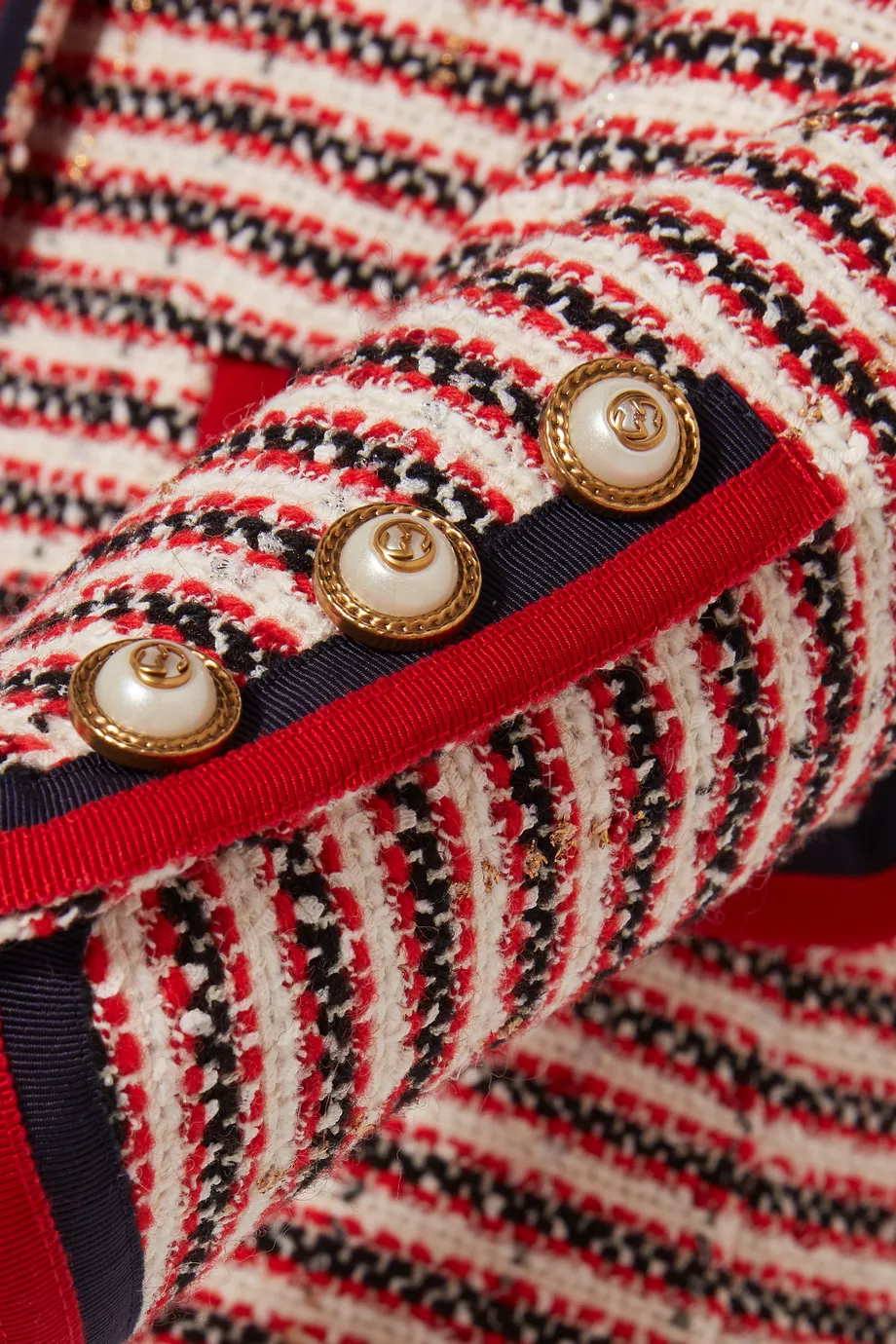 Gucci red and white striped sweater new arrivals