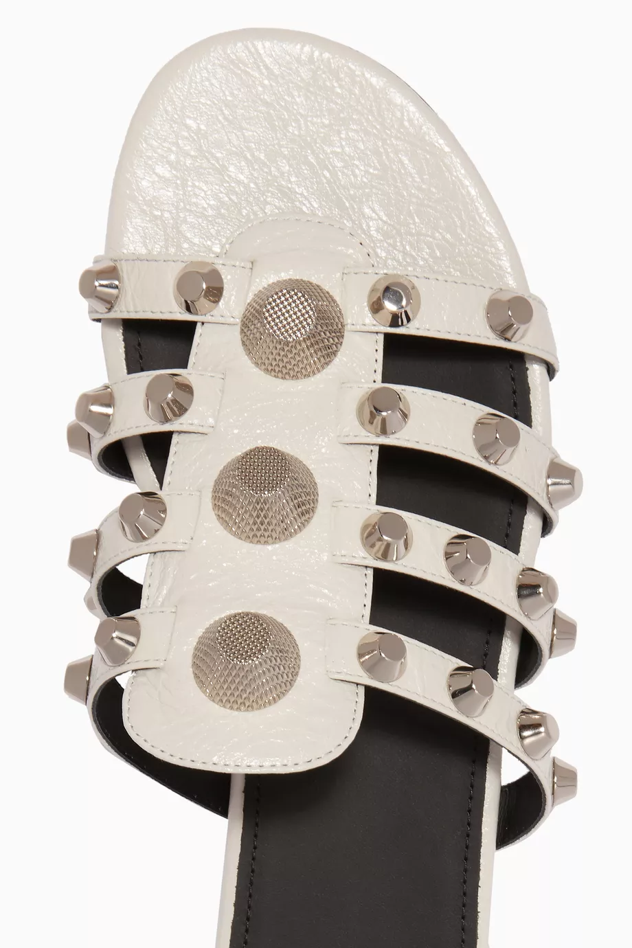 Balenciaga studded slides top