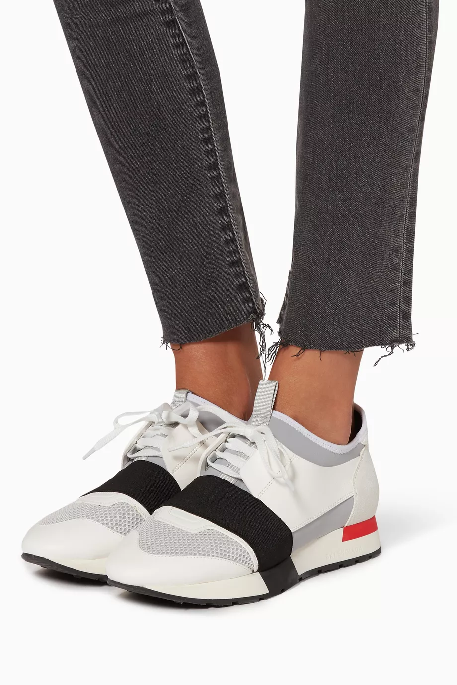 Balenciaga race runners womens white shop
