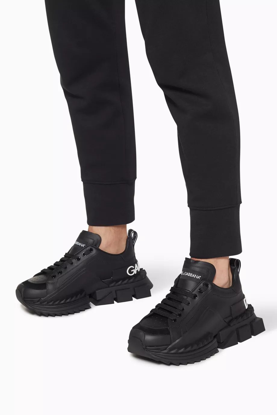 Buy Dolce Gabbana Black Super King Sneakers For Men Online