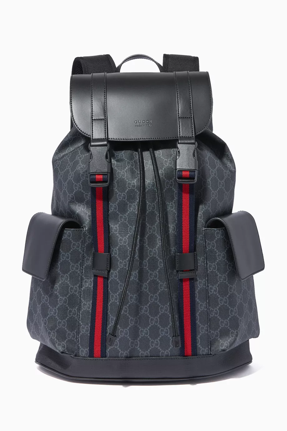 Buy Gucci Black Black GG Supreme Backpack For Men Online Ounass UAE