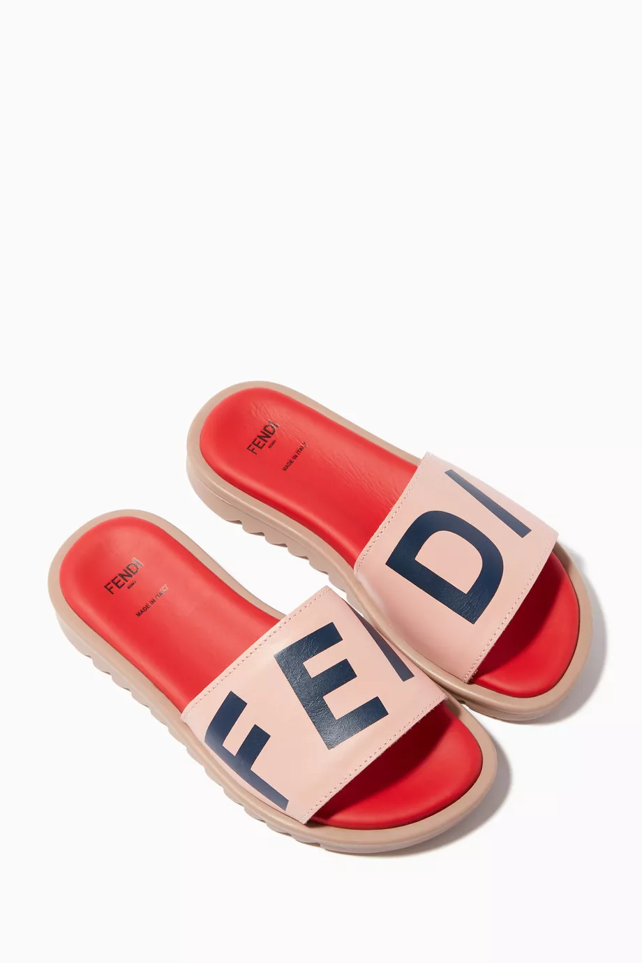 Fendi slides red sales