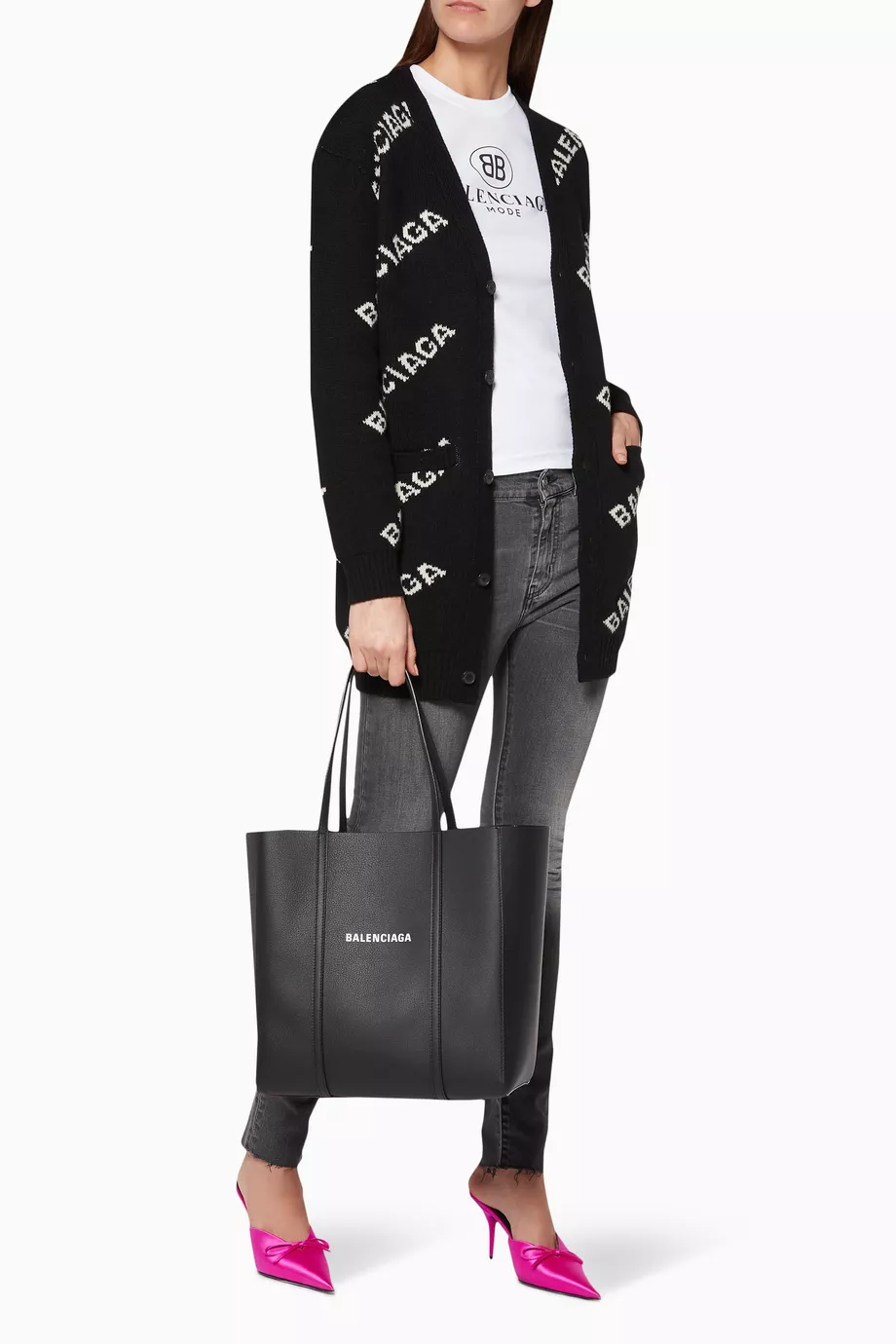 Balenciaga black tote new arrivals