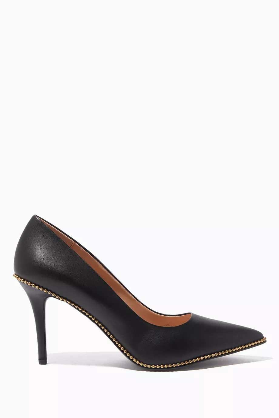 Buy Coach Black Waverly Beadchain Leather Pumps For Women Online Ounass UAE