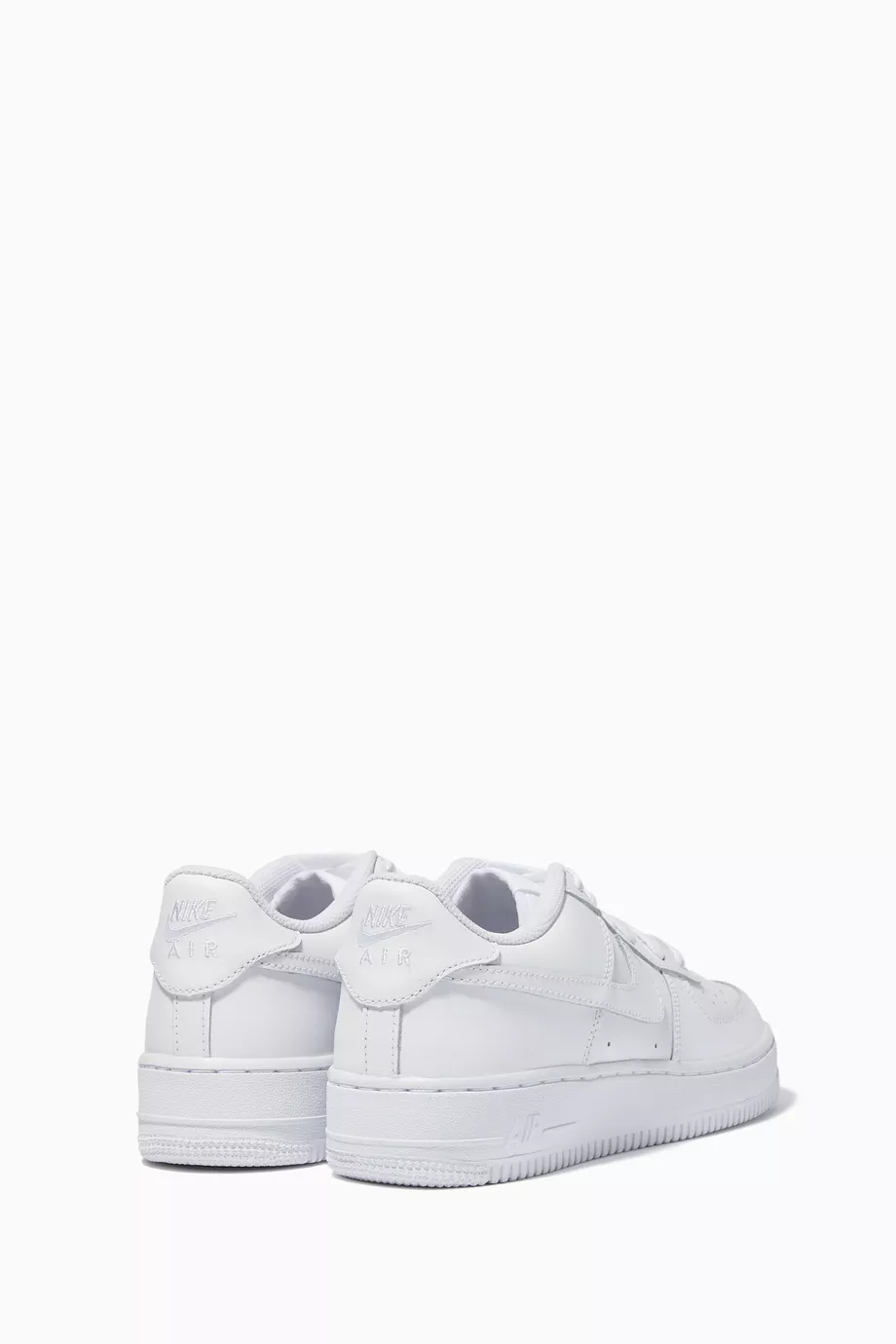 Buy Nike White Air Force 1 Sneakers For Boys Online Ounass UAE