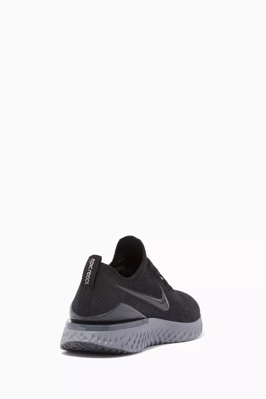 Epic react flyknit 2 all black outlet