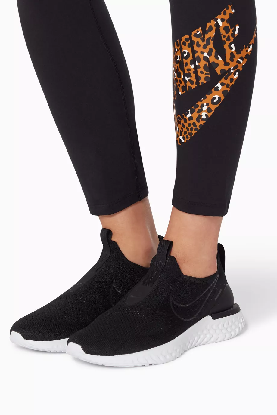 Buy Nike Black Epic Phantom React Flyknit 2 Sneakers For Women Online Ounass UAE
